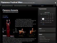 Tablet Screenshot of flamenco-festival.com
